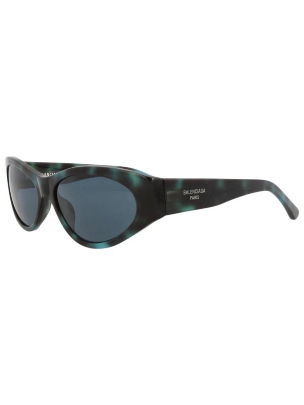 New Balenciaga Women's Sunglasses Cat Eye Recycled Acetate Frame Havana Havana